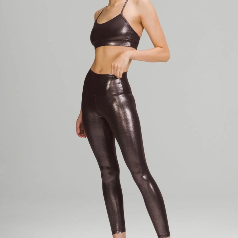 Lululemon Athletica Shimmering Black Leggings